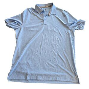 Adidas Mens XL Blue Polo Shirt